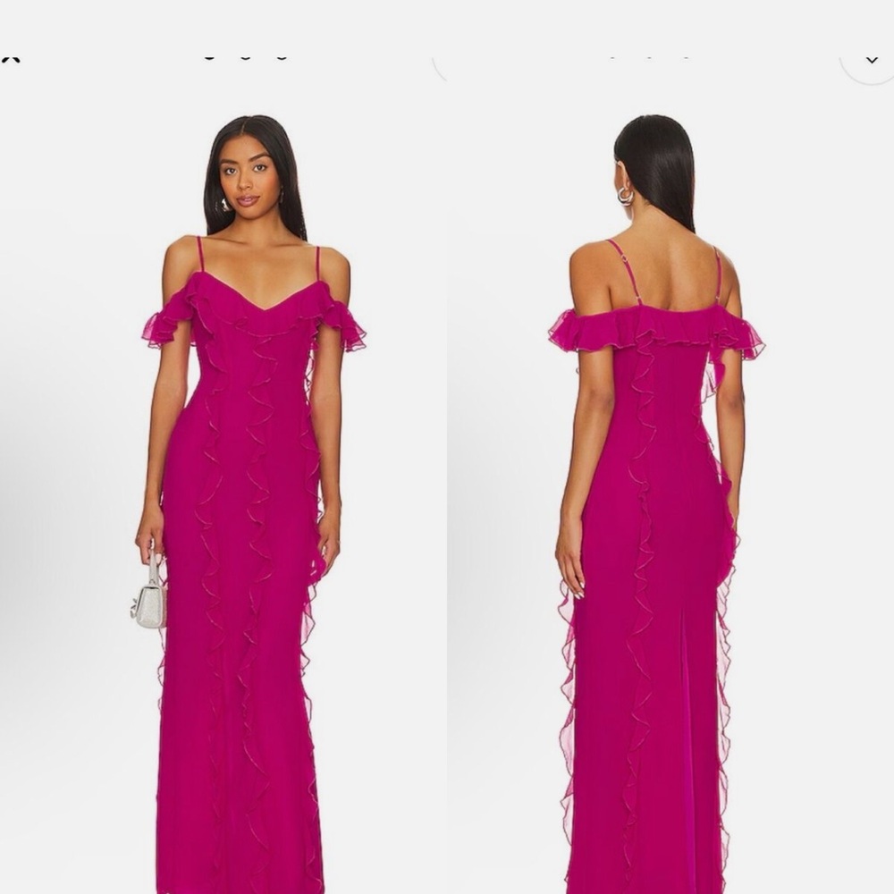 Lovers And Friends Marisol Gown Pink
